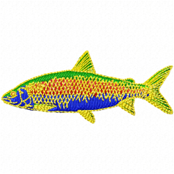 Fishes Embroidery Design 6 Fishes Embroidery Design 6